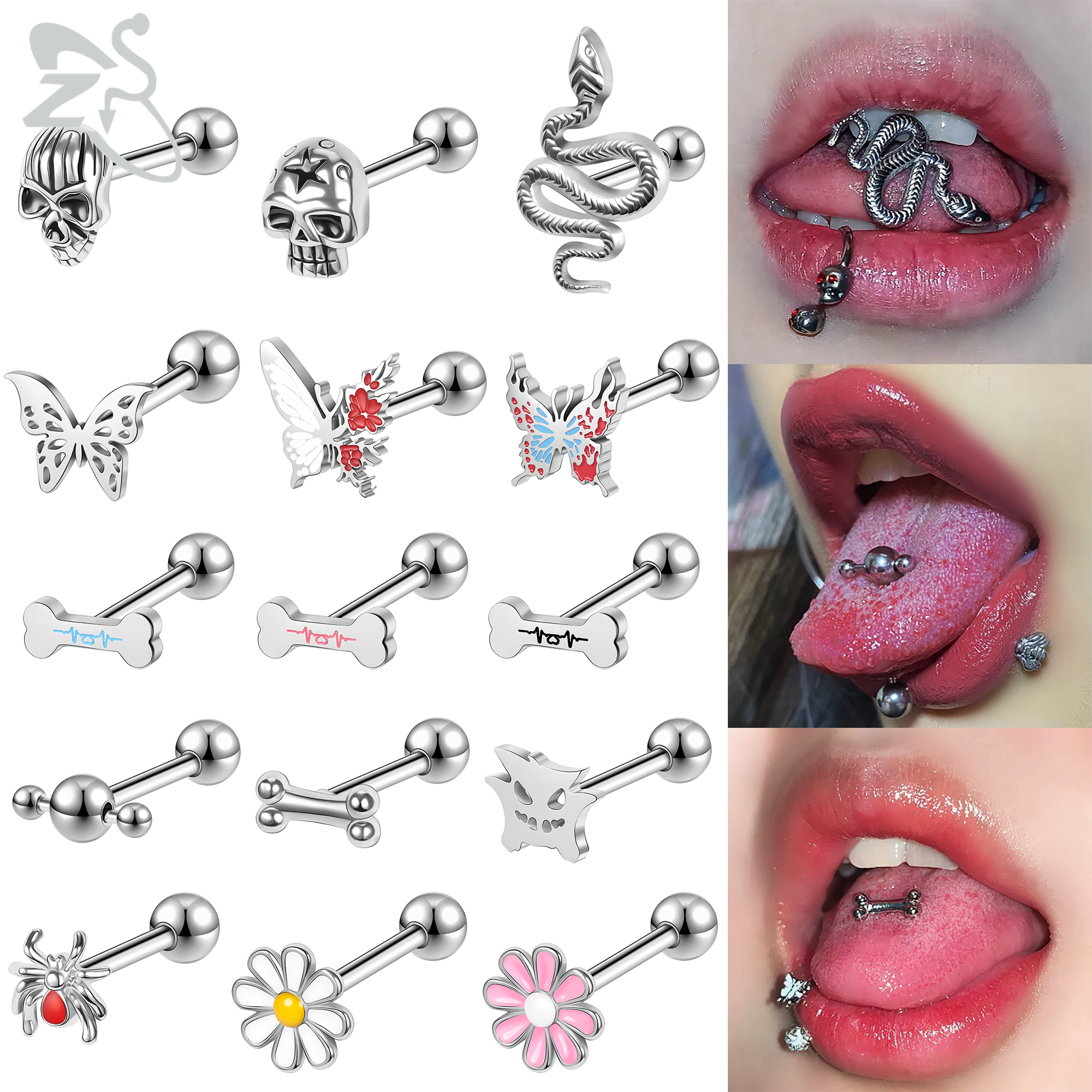 Zs Body Jewelry - ZS 1 Piece 14G Stainless Steel