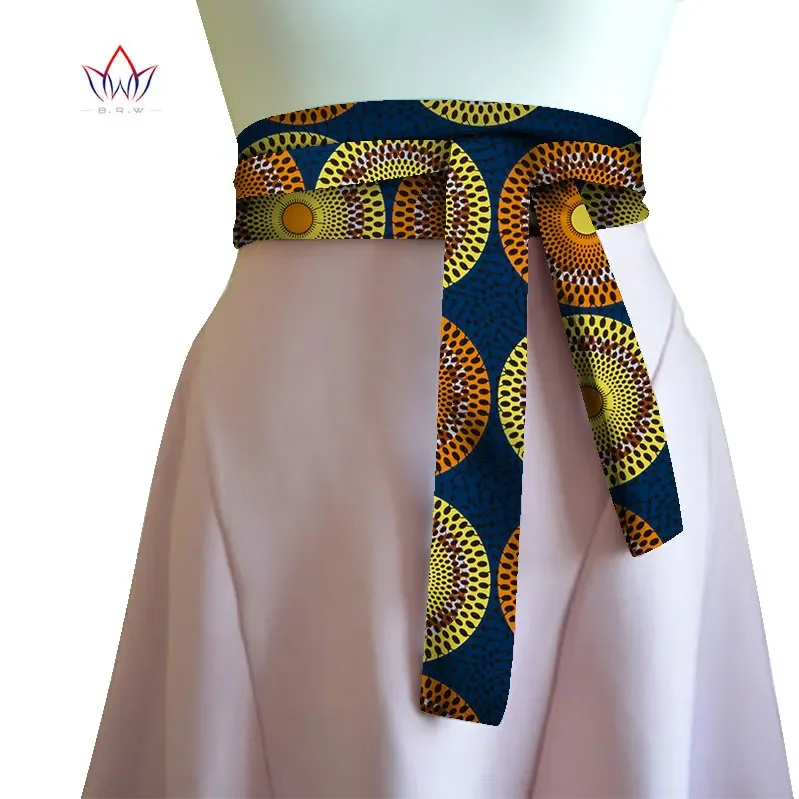 Yellow Body Jewelry - BRW 2023 African Print Obi Ankara