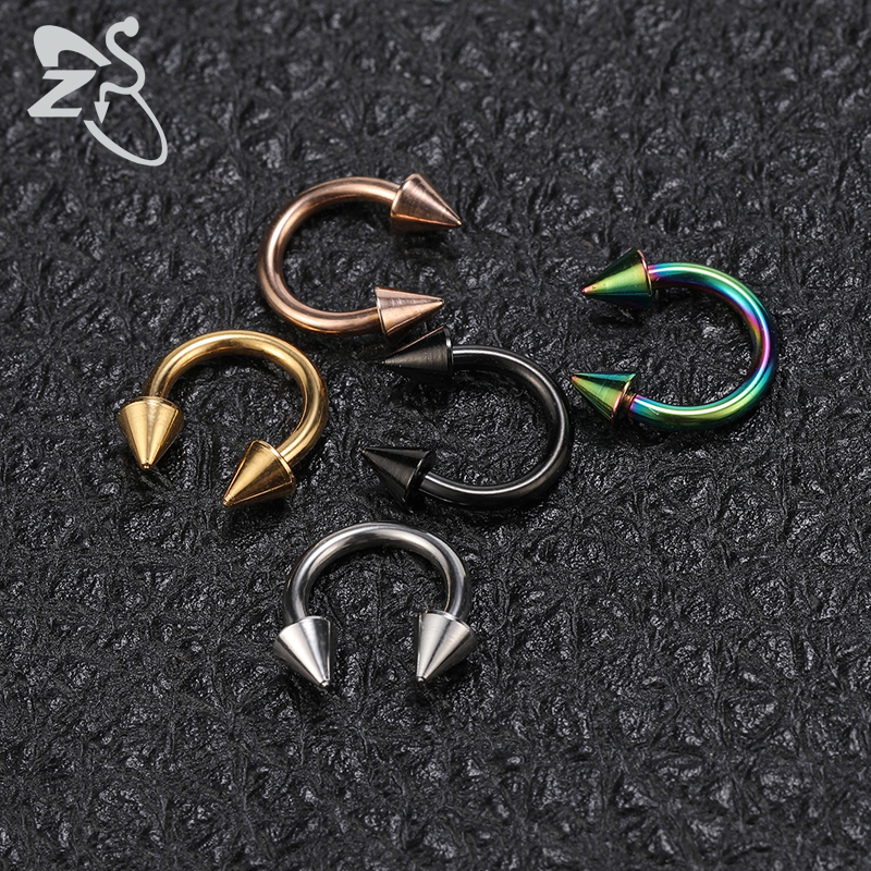 ZS Horseshoe 316L Surgical Ste - Zs Body Jewelry recensie en prijs