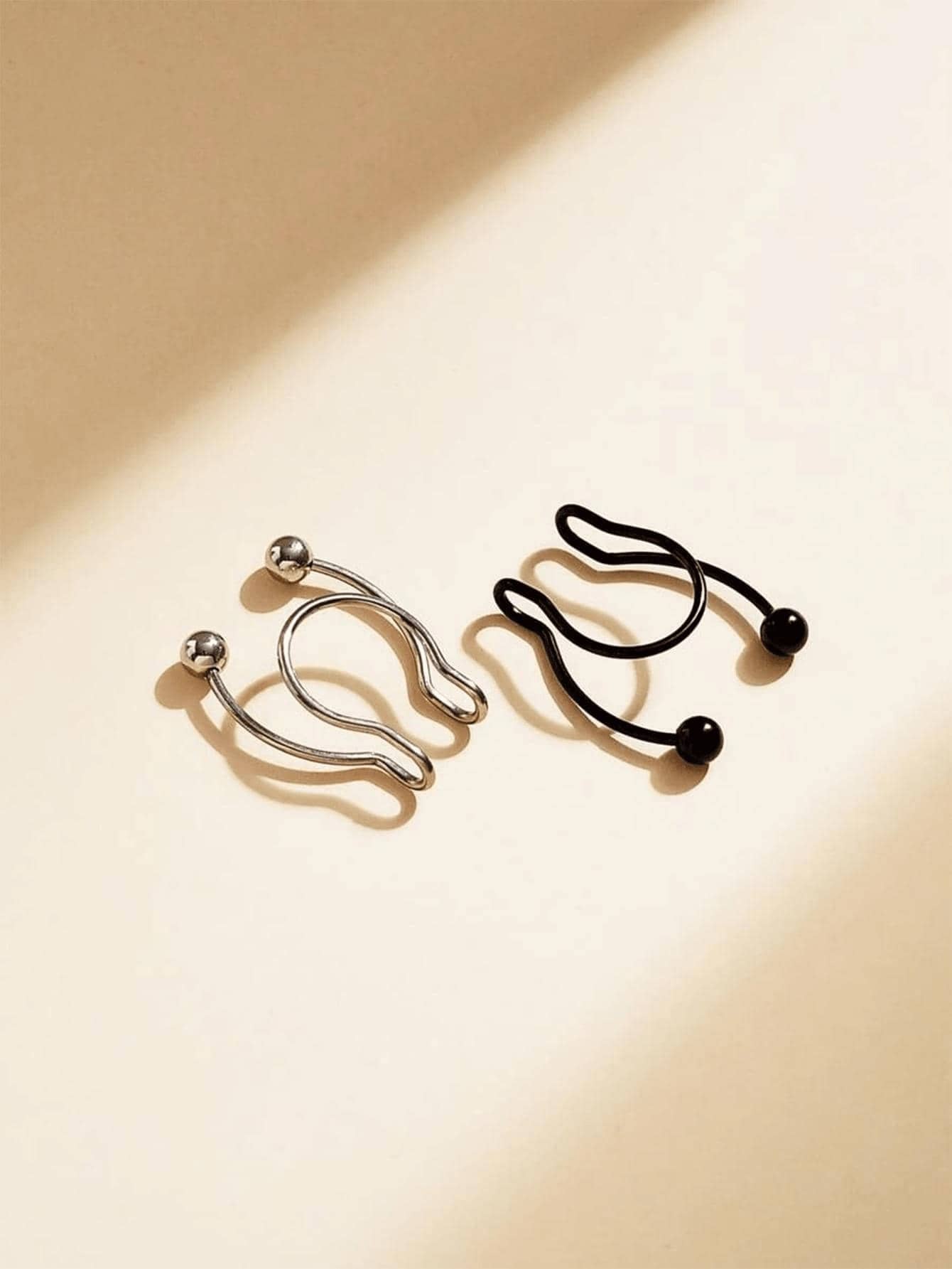 2pcs Stainless Steel Clip-On S - Body Jewelry Ear recensie en prijs