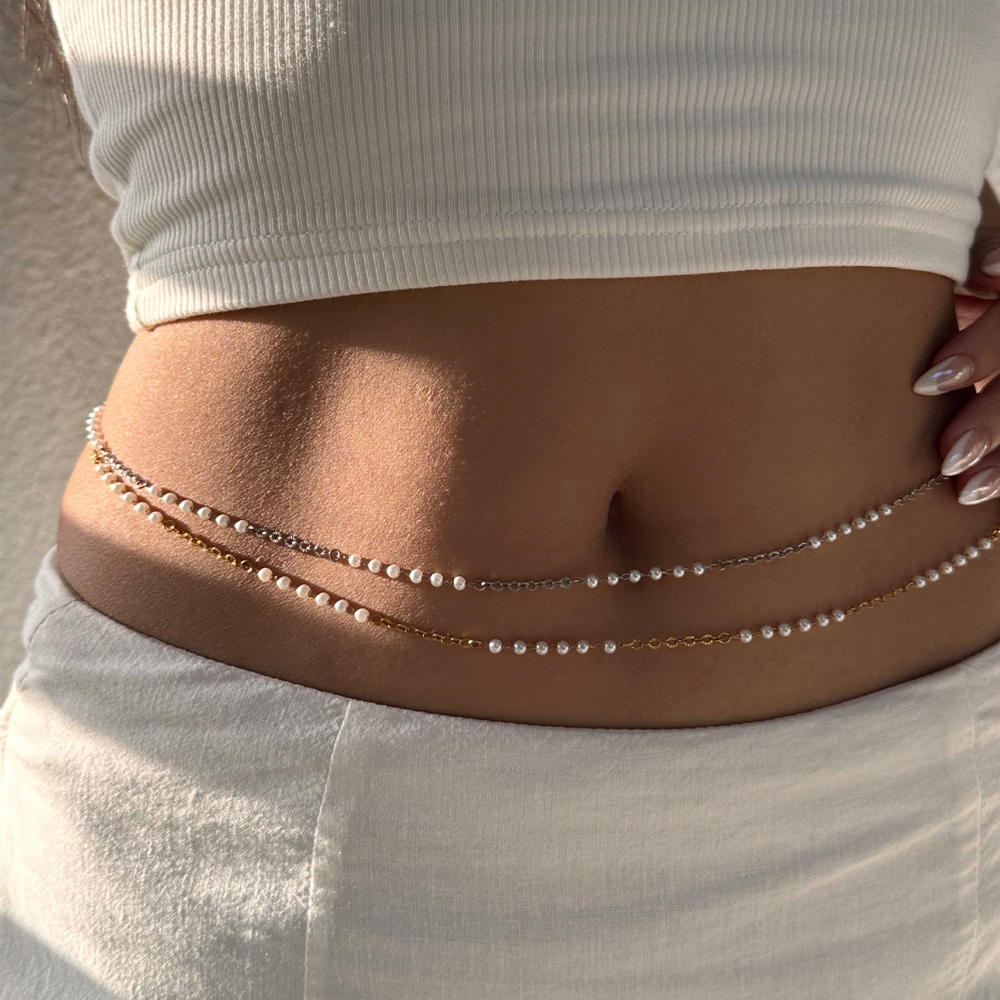 ENFASHION Waist Chain Imitatio - Body Jewelry Gold Plated recensie en prijs