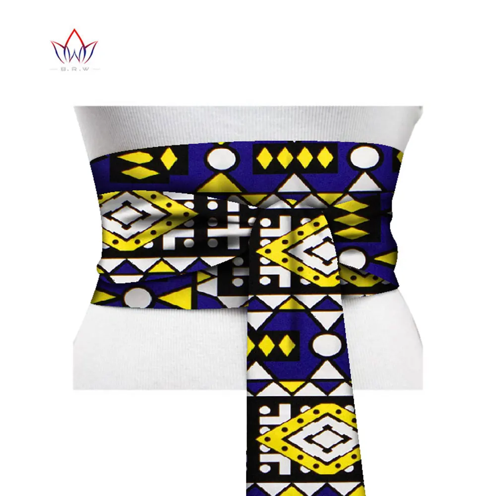 2024 African Print Obi Ankara  - Yellow Body Jewelry recensie en prijs