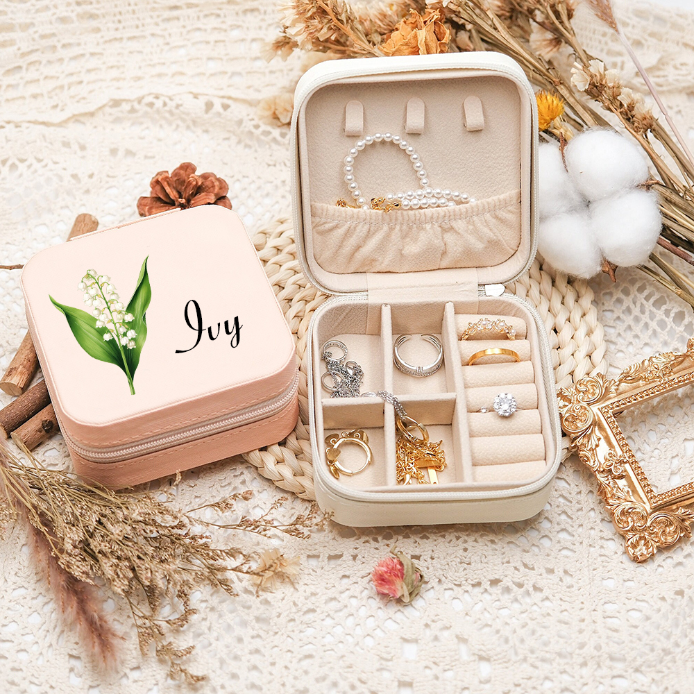 Customized Name Jewelry Box, P - Body Jewelry Organizer recensie en prijs
