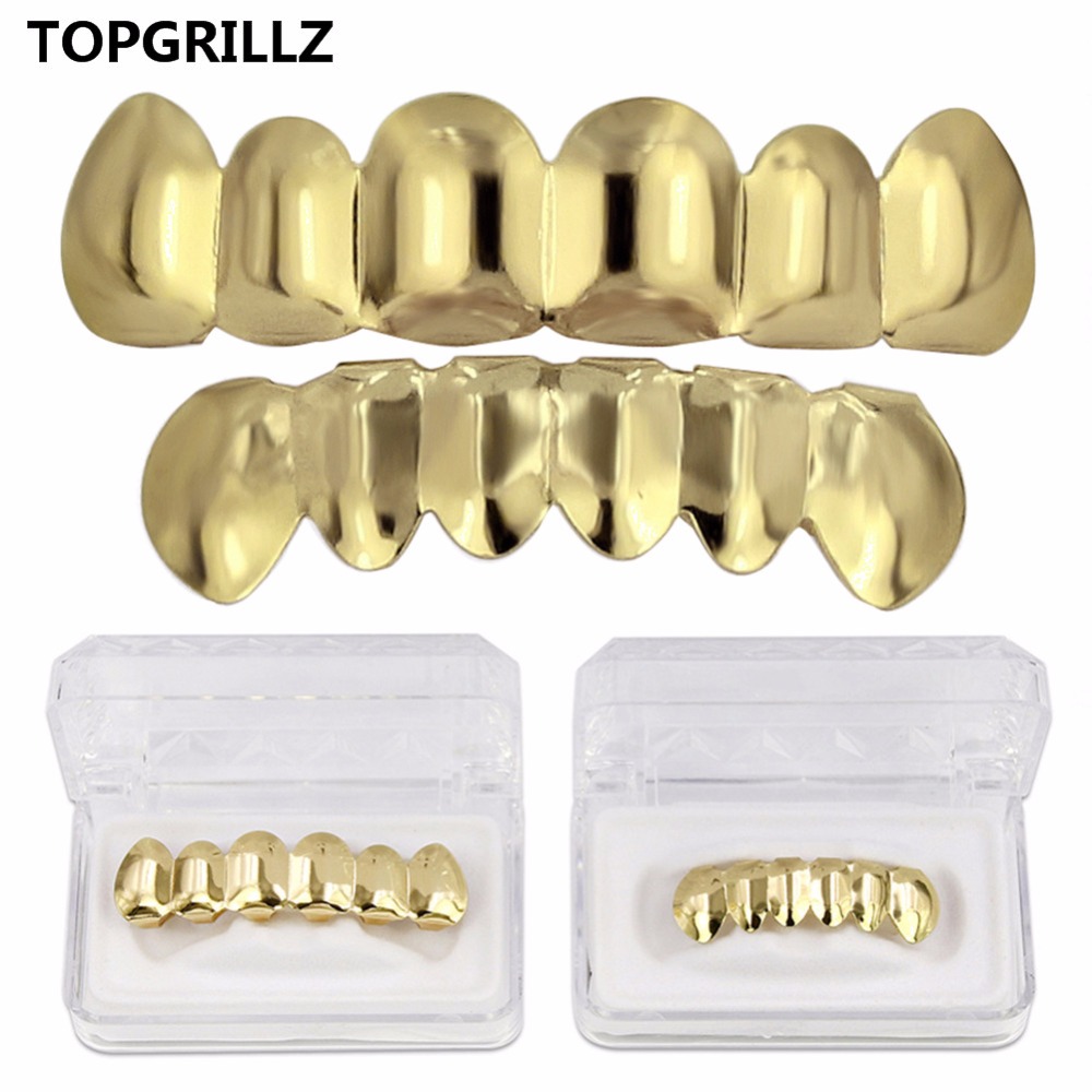 TOPGRILLZ Glossy Gold Silver P - Body Jewelry Gold Plated recensie en prijs