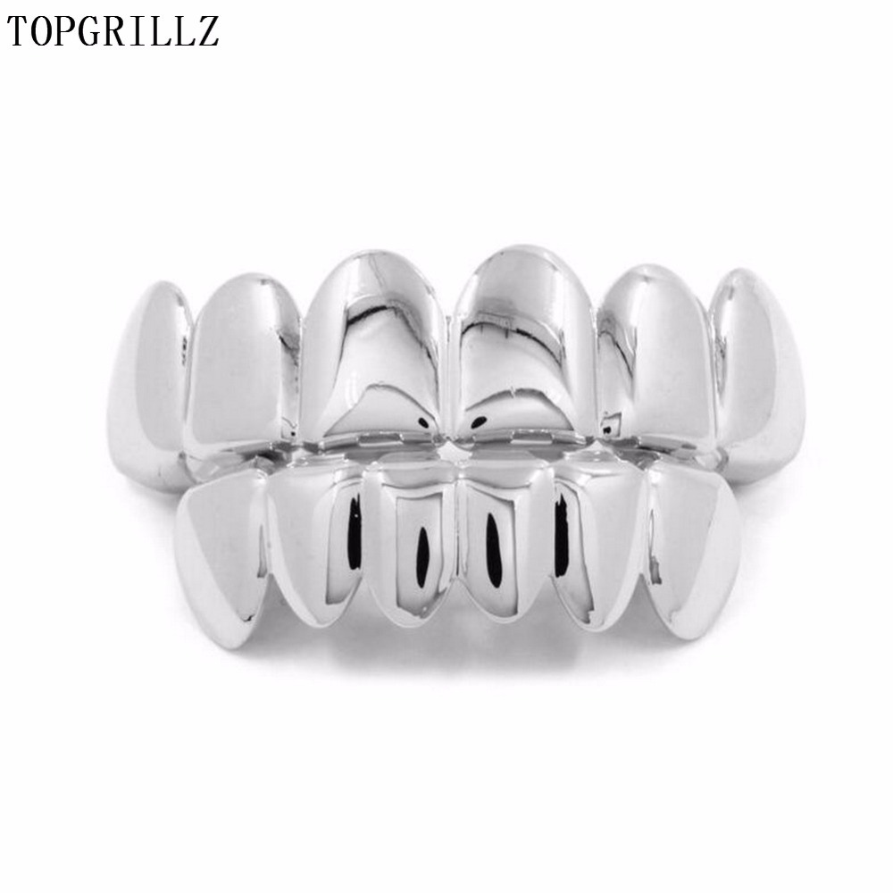 TOPGRILLZ Glossy Gold Silver P - Body Jewelry Gold Plated recensie en prijs