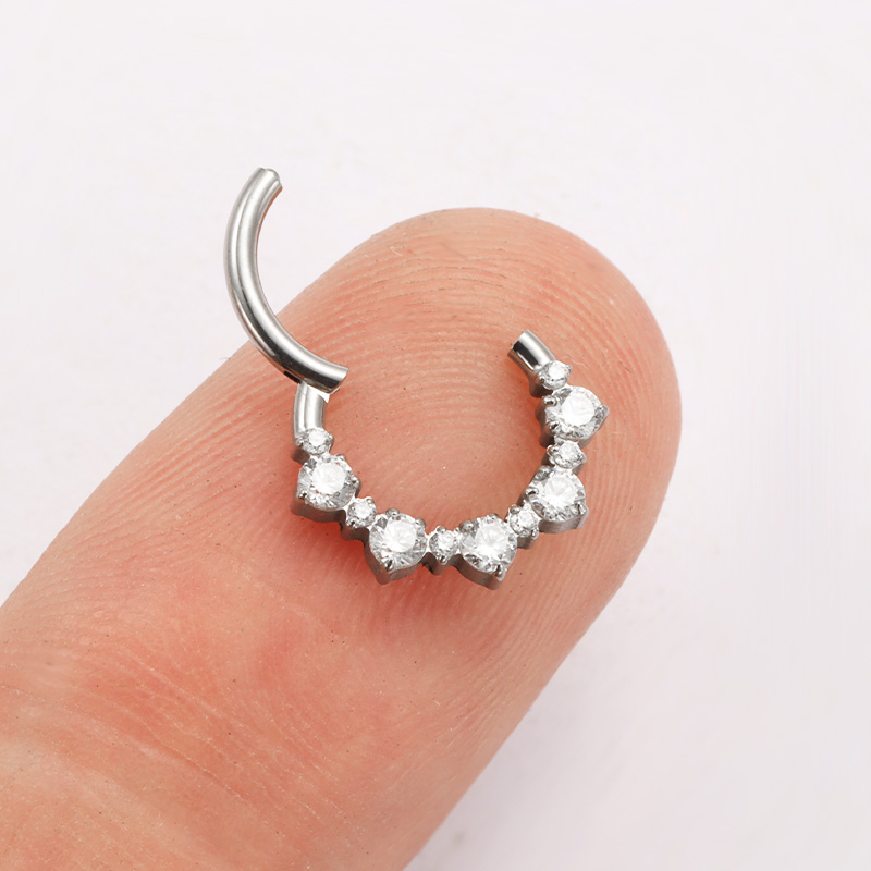 ASTM F136 TItanium Daith Click - Septum Clicker Ring recensie en prijs
