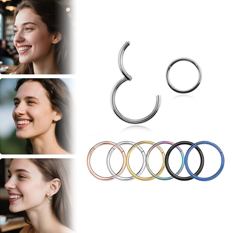 16G 316L Surgical Steel Hinged - Body Jewelry Ear recensie en prijs