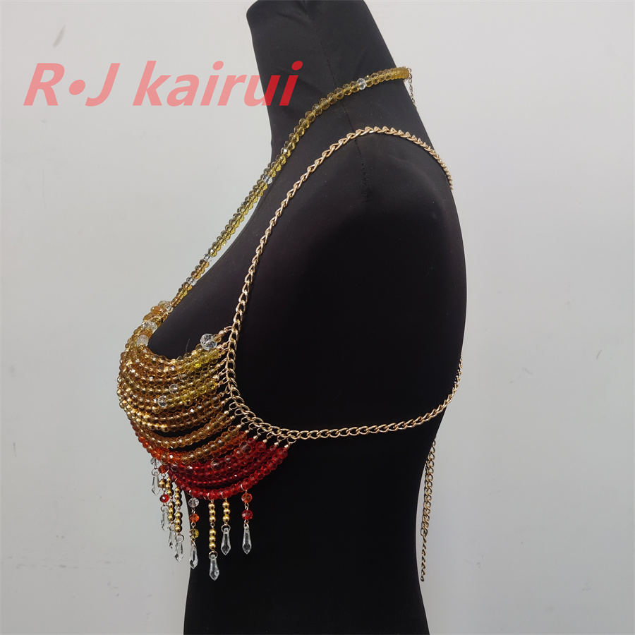 RJ Fashion Sexy Metal Yellow R - Yellow Body Jewelry recensie en prijs