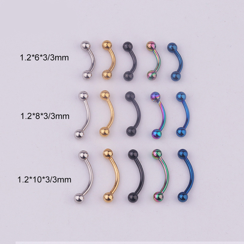 5pcs/lot 16G 316L Stainless St - Body Jewelry Ear recensie en prijs