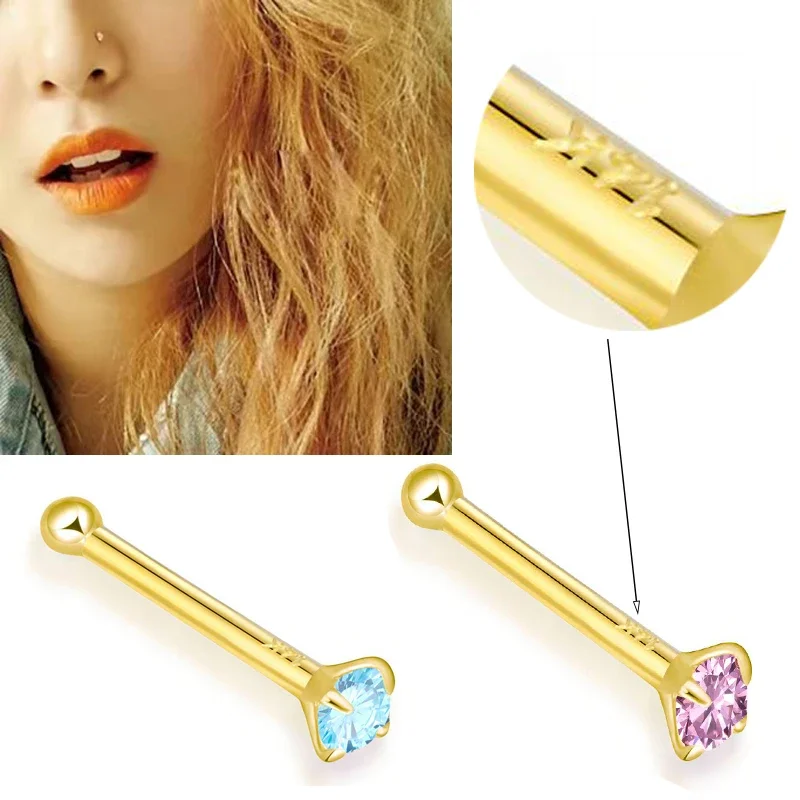 14K Gold Nose Piercing Jewelry - Yellow Body Jewelry recensie en prijs