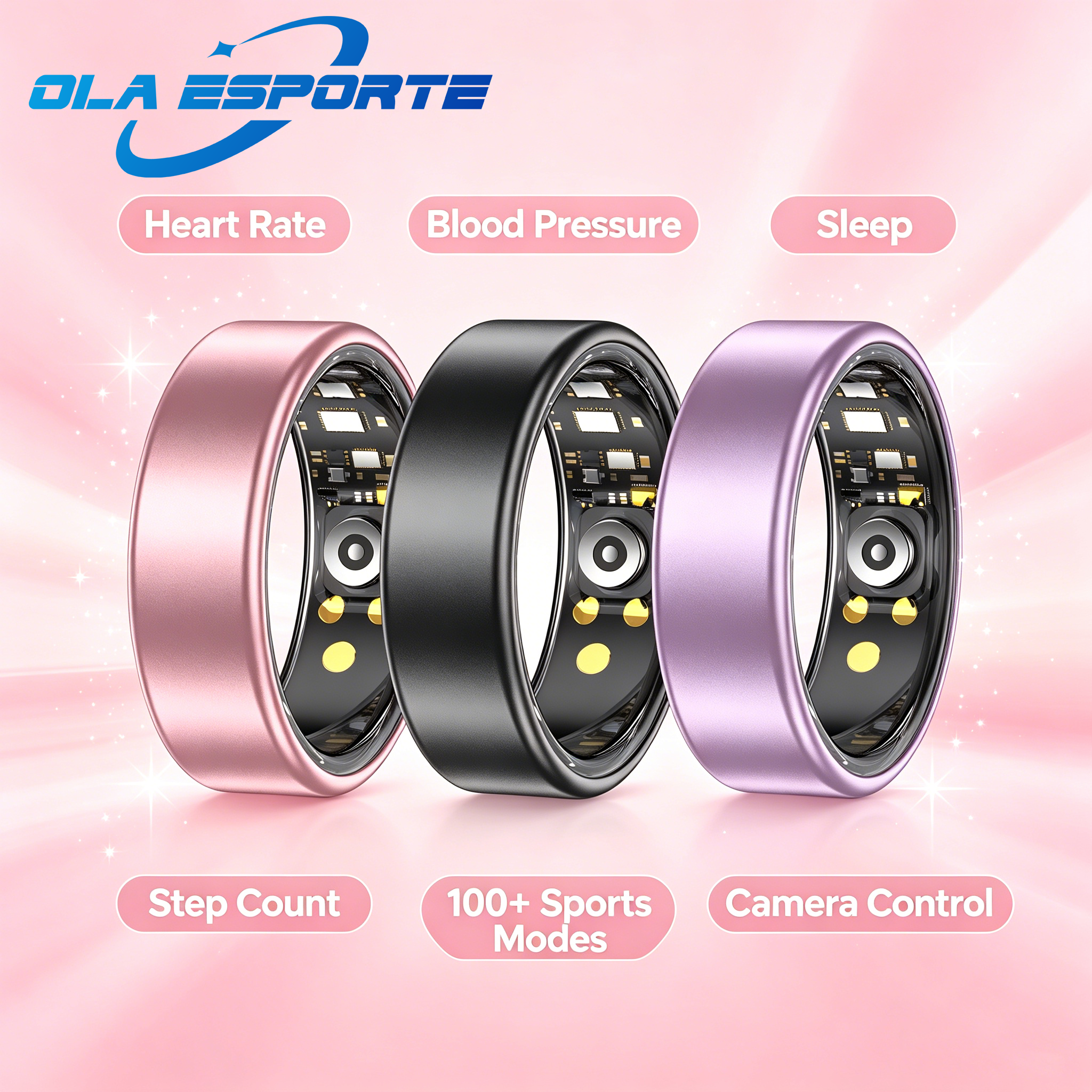 All Size（6-14） Smart Ring for  - Daith Heart Ring recensie en prijs