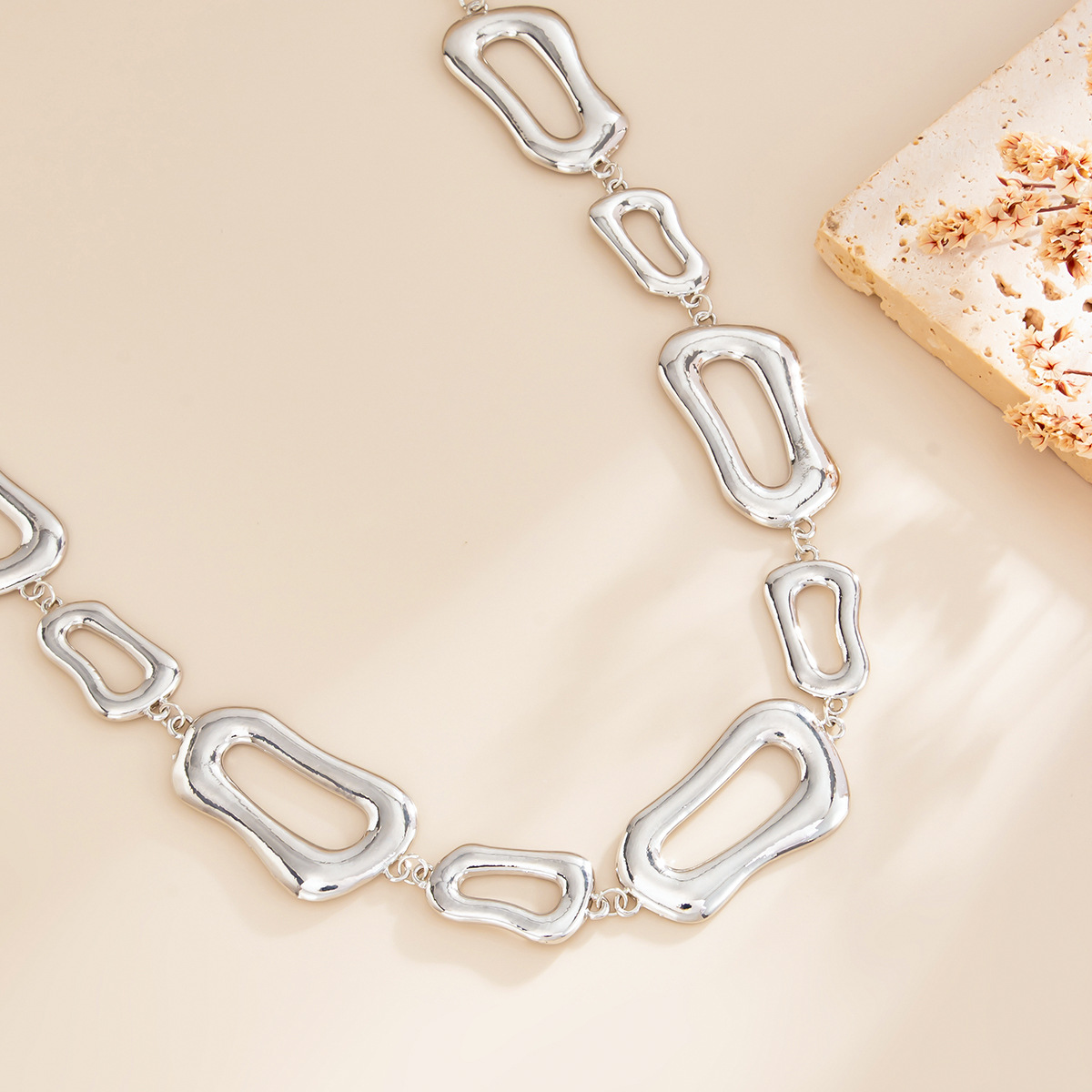 Body Chain Geometric Hollow Ir - Body Jewelry Gold Plated recensie en prijs