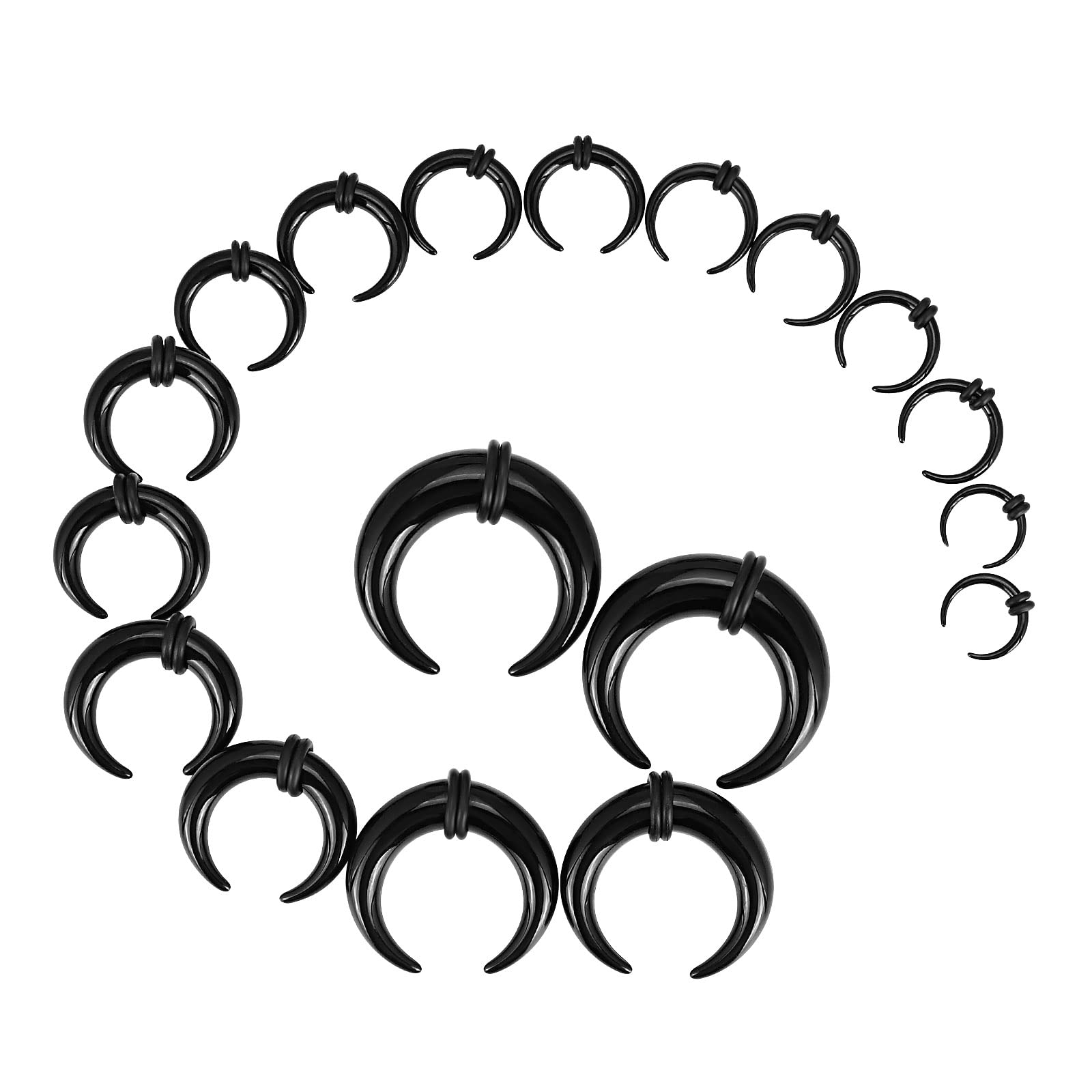 18Pcs Acrylic Septum Pincher T - Septum Clicker Ring recensie en prijs