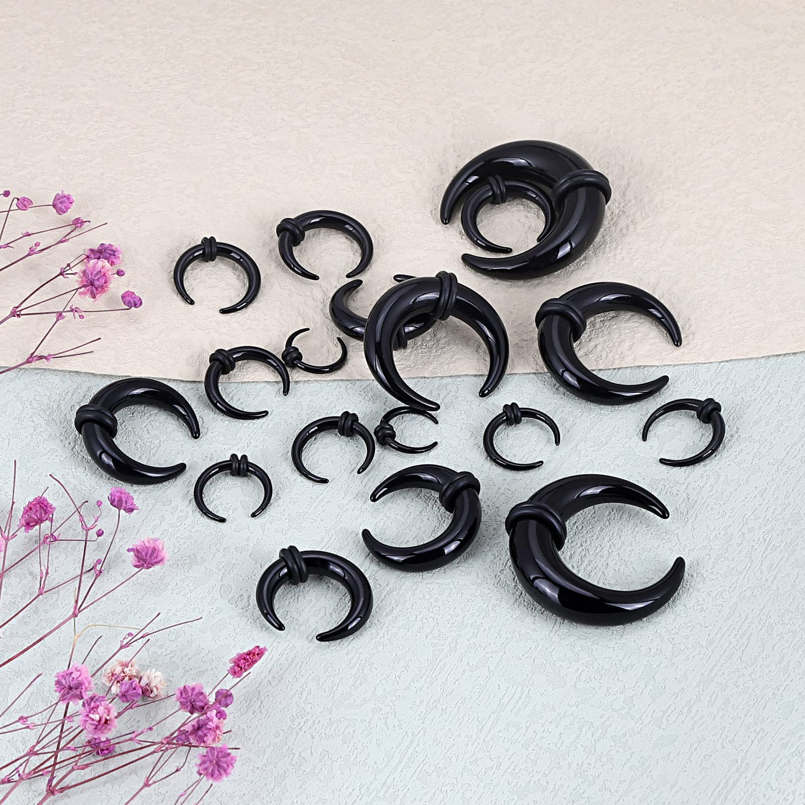 18Pcs Acrylic Septum Pincher T - Septum Clicker Ring recensie en prijs
