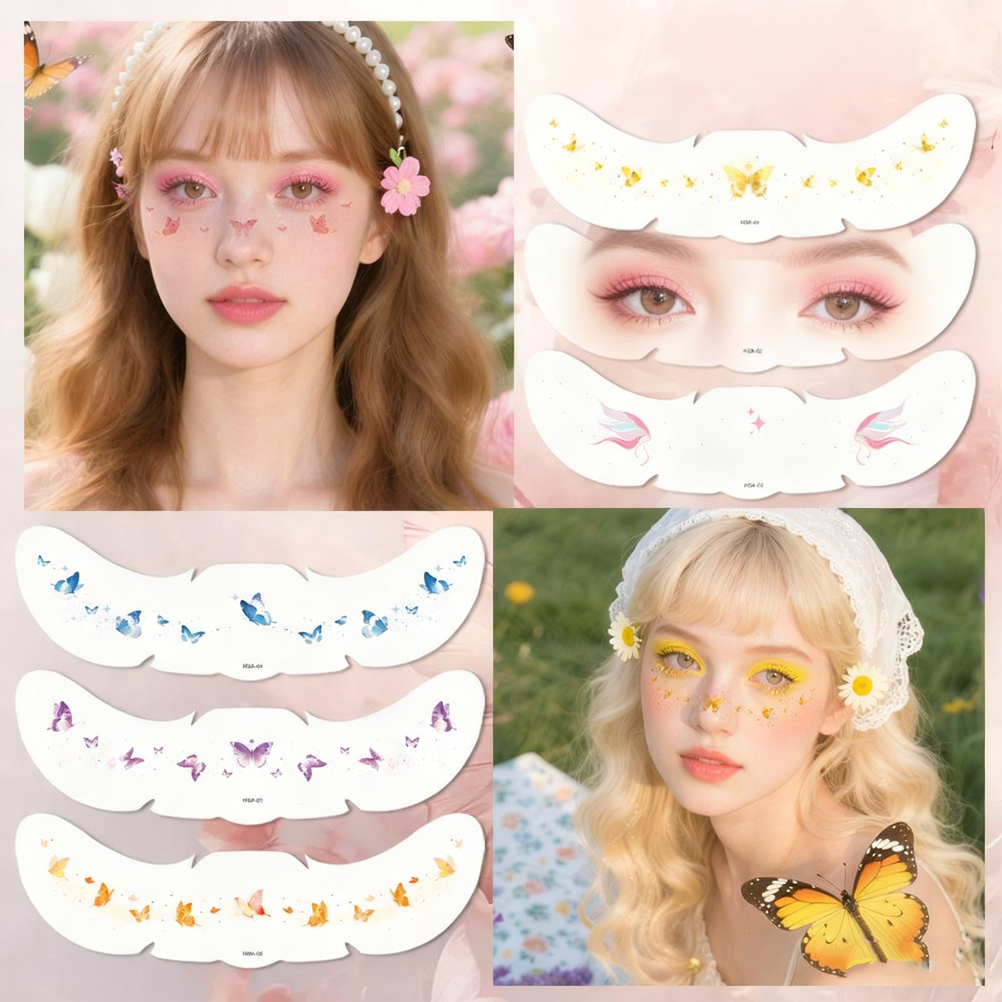 6PCS Cute Butterfly Tattoo Sti - Body Jewelry Tattoo recensie en prijs