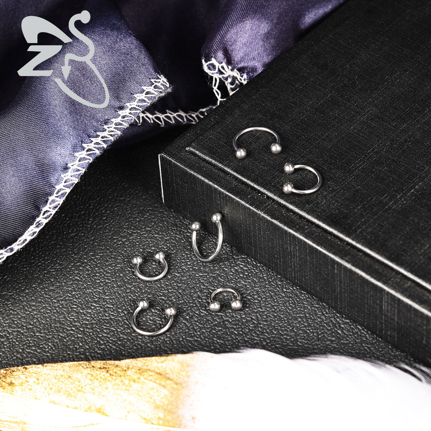 ZS 1PC 16G/18G Spike Nose Ring - Zs Body Jewelry recensie en prijs