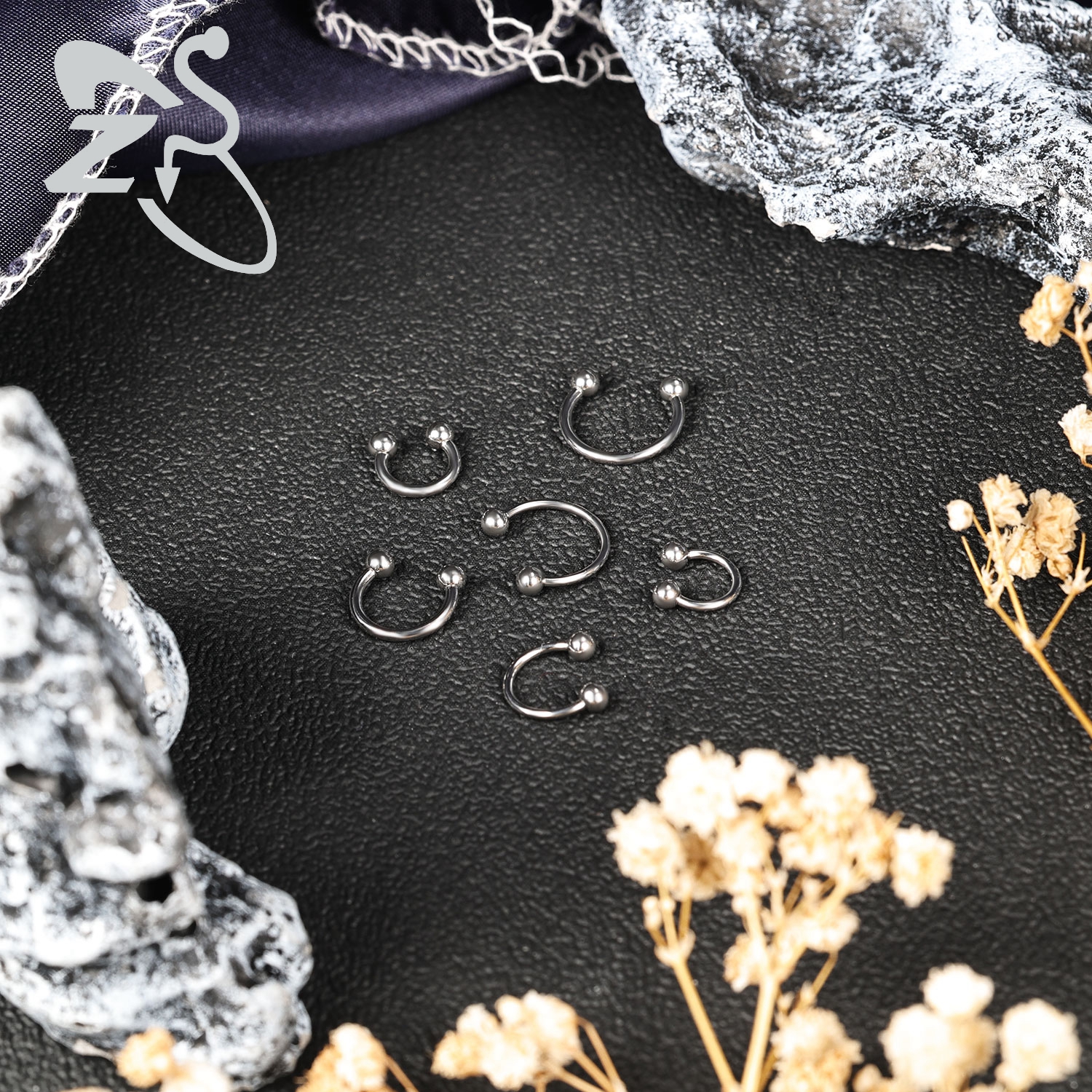 ZS 1PC 16G/18G Spike Nose Ring - Zs Body Jewelry recensie en prijs