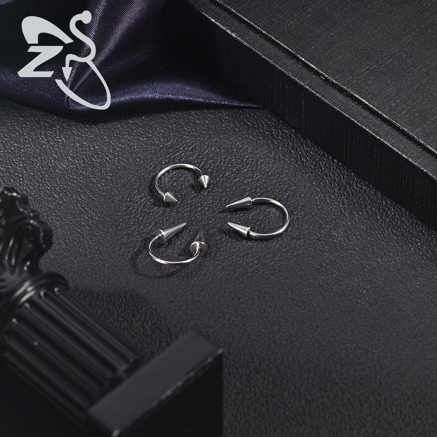 ZS 1PC 16G/18G Spike Nose Ring - Zs Body Jewelry recensie en prijs