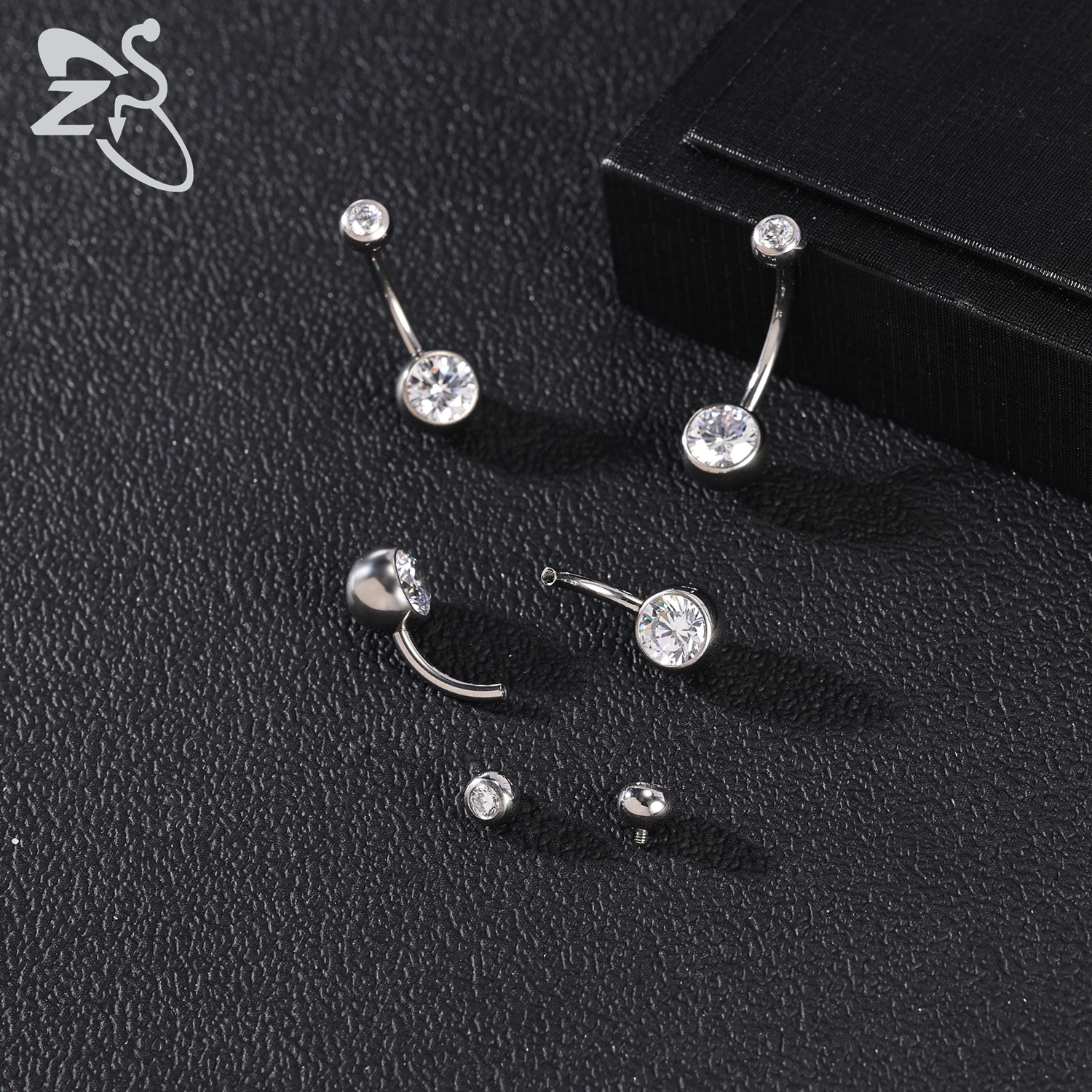 ZS 1PC 14G G23 Titanium Belly  - Zs Body Jewelry recensie en prijs
