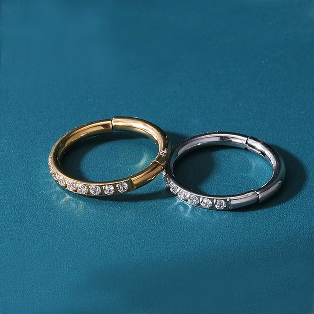 1/10Pc Stainless Steel Nose Ri - Septum Clicker Ring recensie en prijs