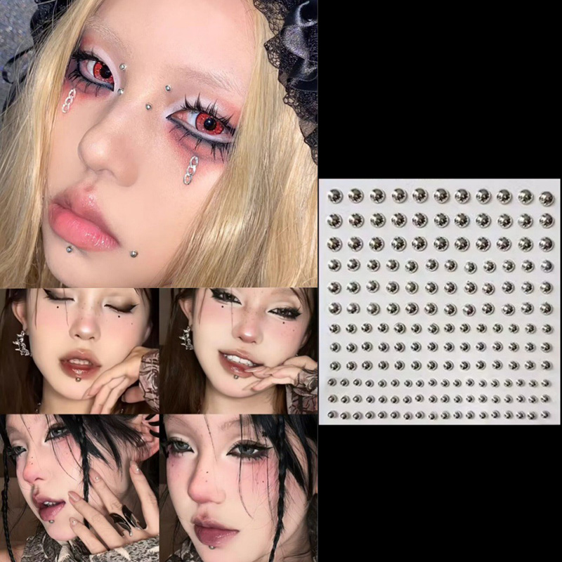 3D Face Eyes Party Makeup Tatt - Body Jewelry Tattoo recensie en prijs