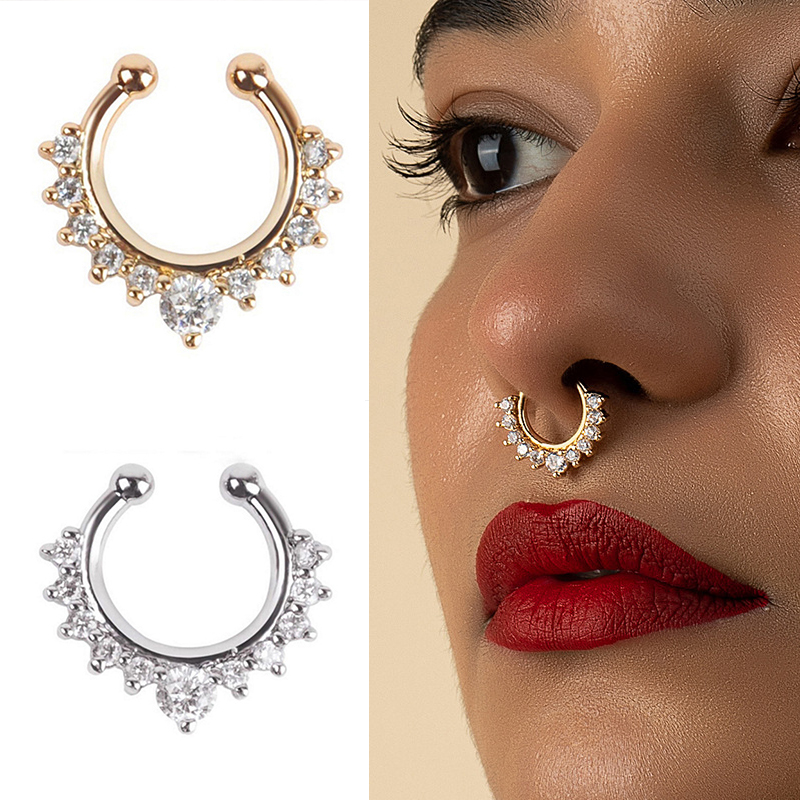 1PC U-Shape Nose Clip Fake Nos - Body Jewelry Ear recensie en prijs