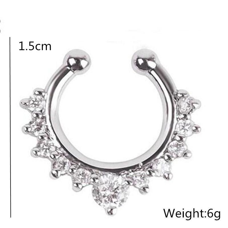 1PC U-Shape Nose Clip Fake Nos - Body Jewelry Ear recensie en prijs