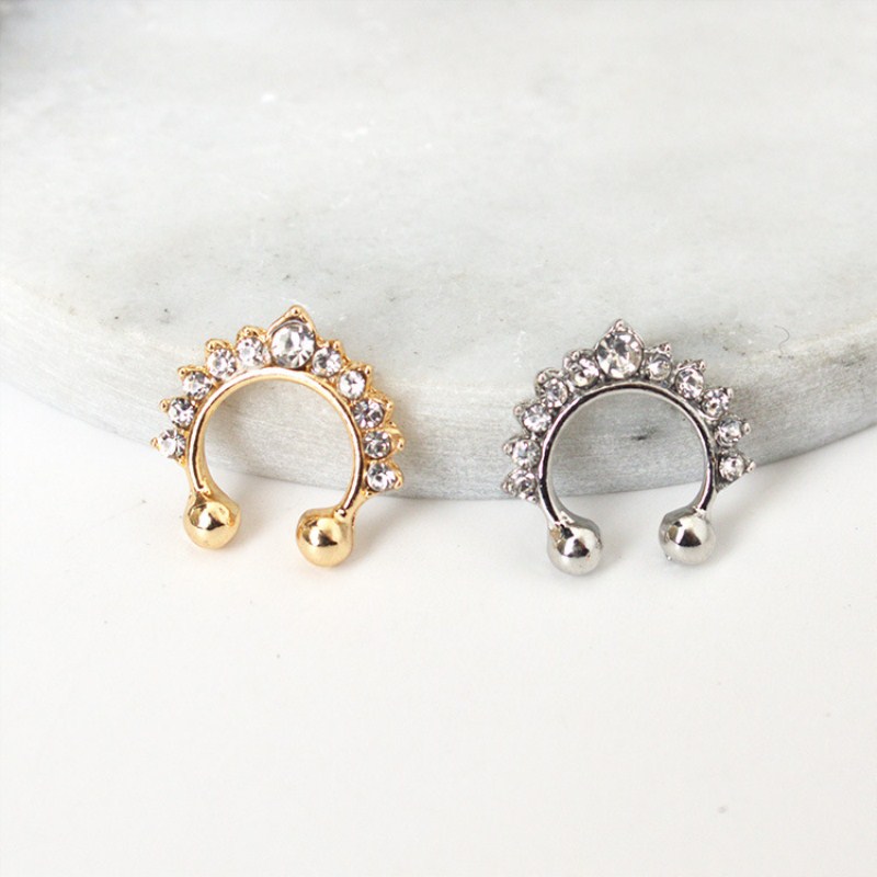 1PC U-Shape Nose Clip Fake Nos - Body Jewelry Ear recensie en prijs