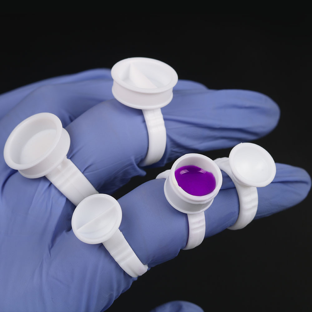 100PCS Tattoo Rings Cups Dispo - Body Jewelry Tattoo recensie en prijs