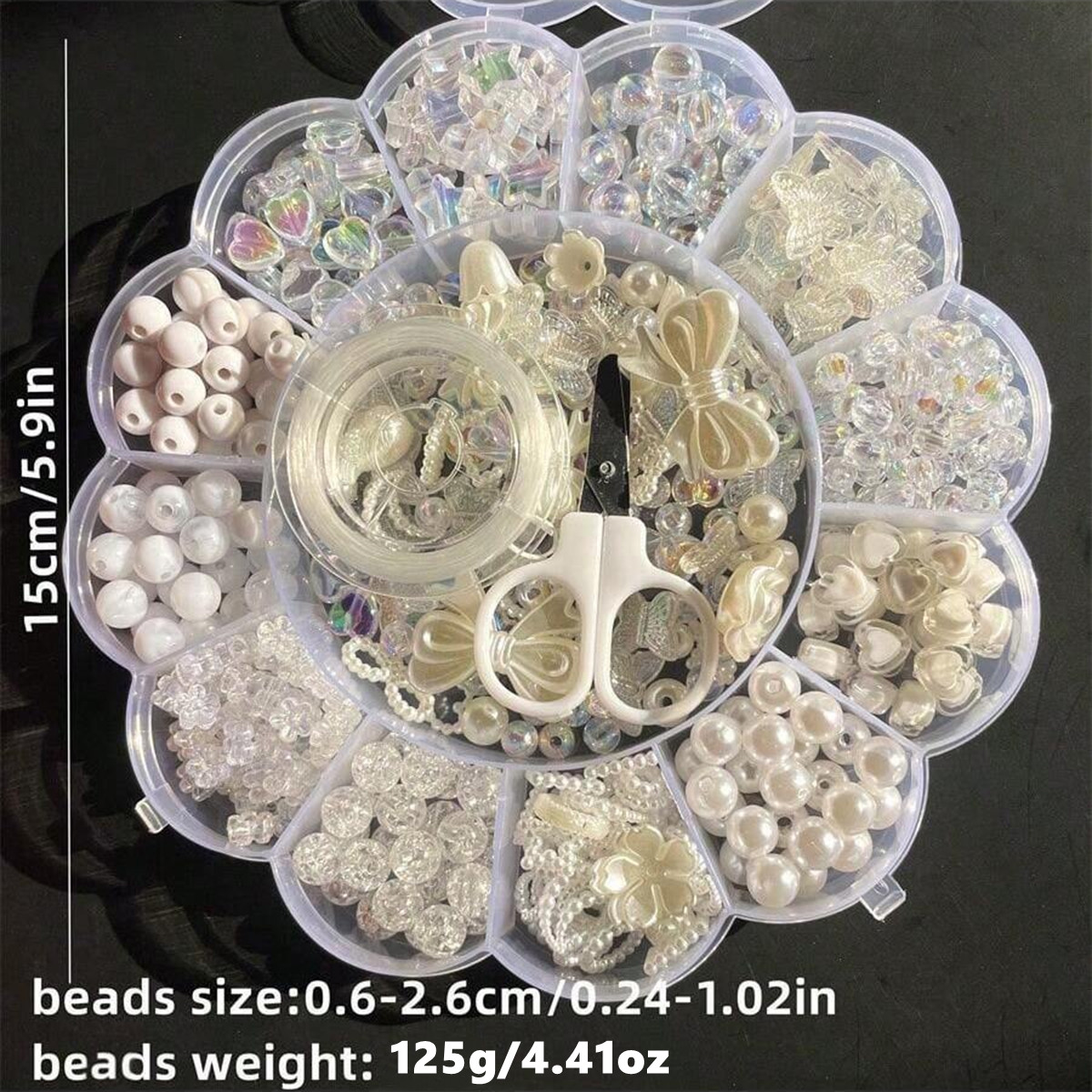 2Set/1Set 13 Grids Acrylic Flo - Body Jewelry Organizer recensie en prijs