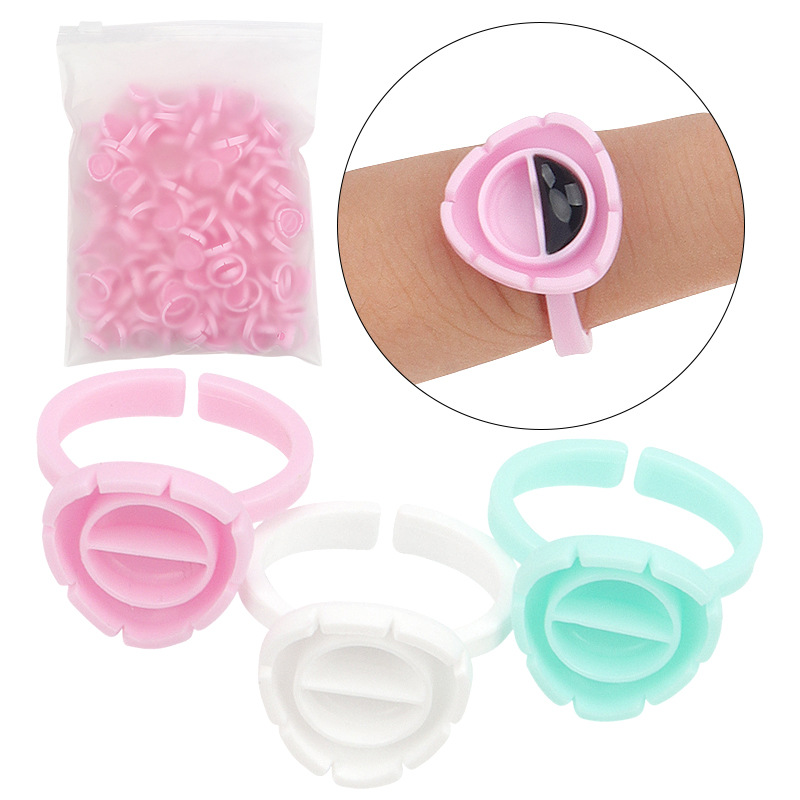 100Pcs Disposable Eyelash Exte - Body Jewelry Tattoo recensie en prijs