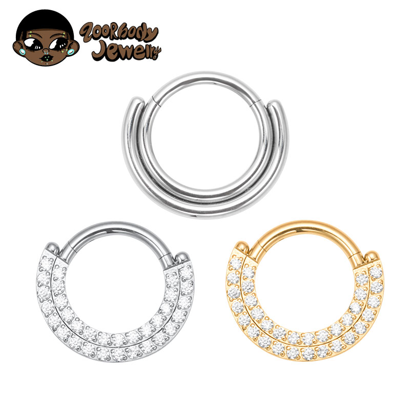 ASTM F136 Titanium Clicker Sep - Septum Clicker Ring recensie en prijs