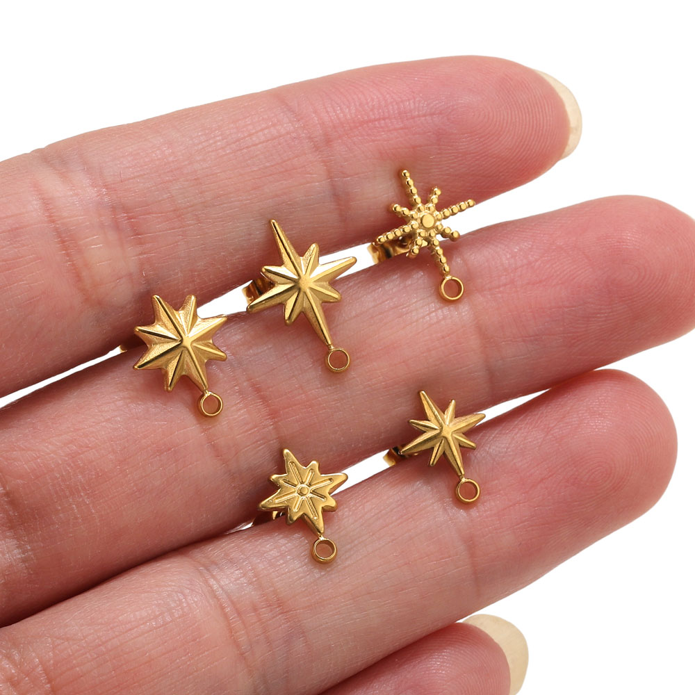 6pcs Stainless Steel Star Earr - Body Jewelry Ear recensie en prijs