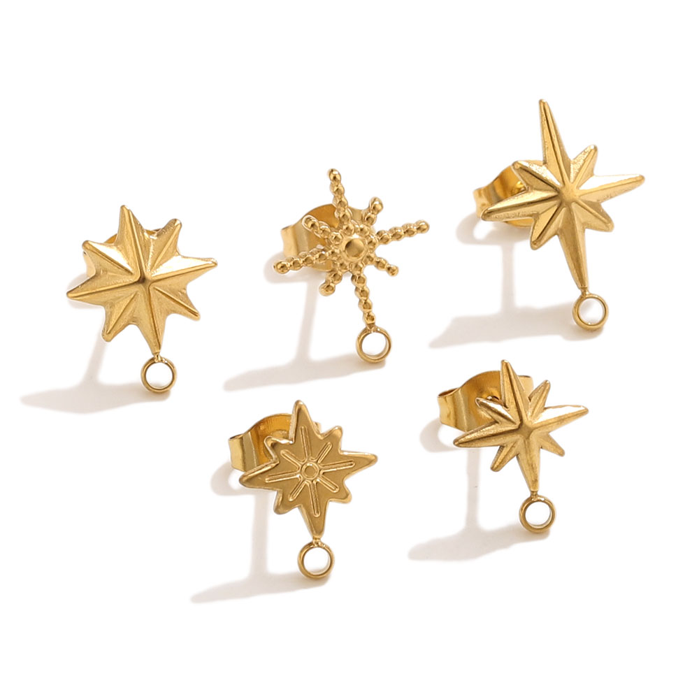 6pcs Stainless Steel Star Earr - Body Jewelry Ear recensie en prijs