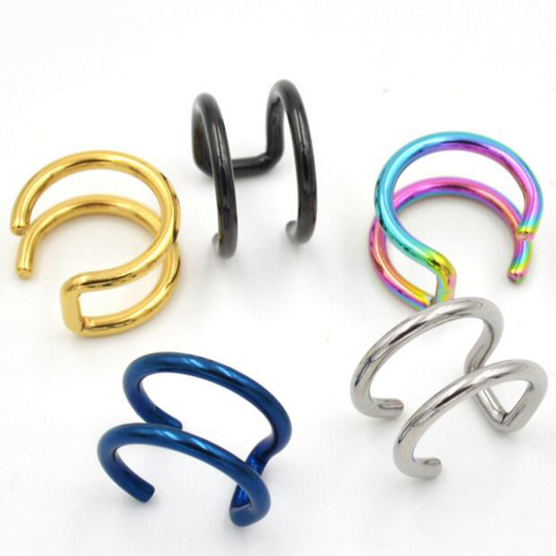 2Pcs 316L Stainless Steel Clip - Body Jewelry Ear recensie en prijs