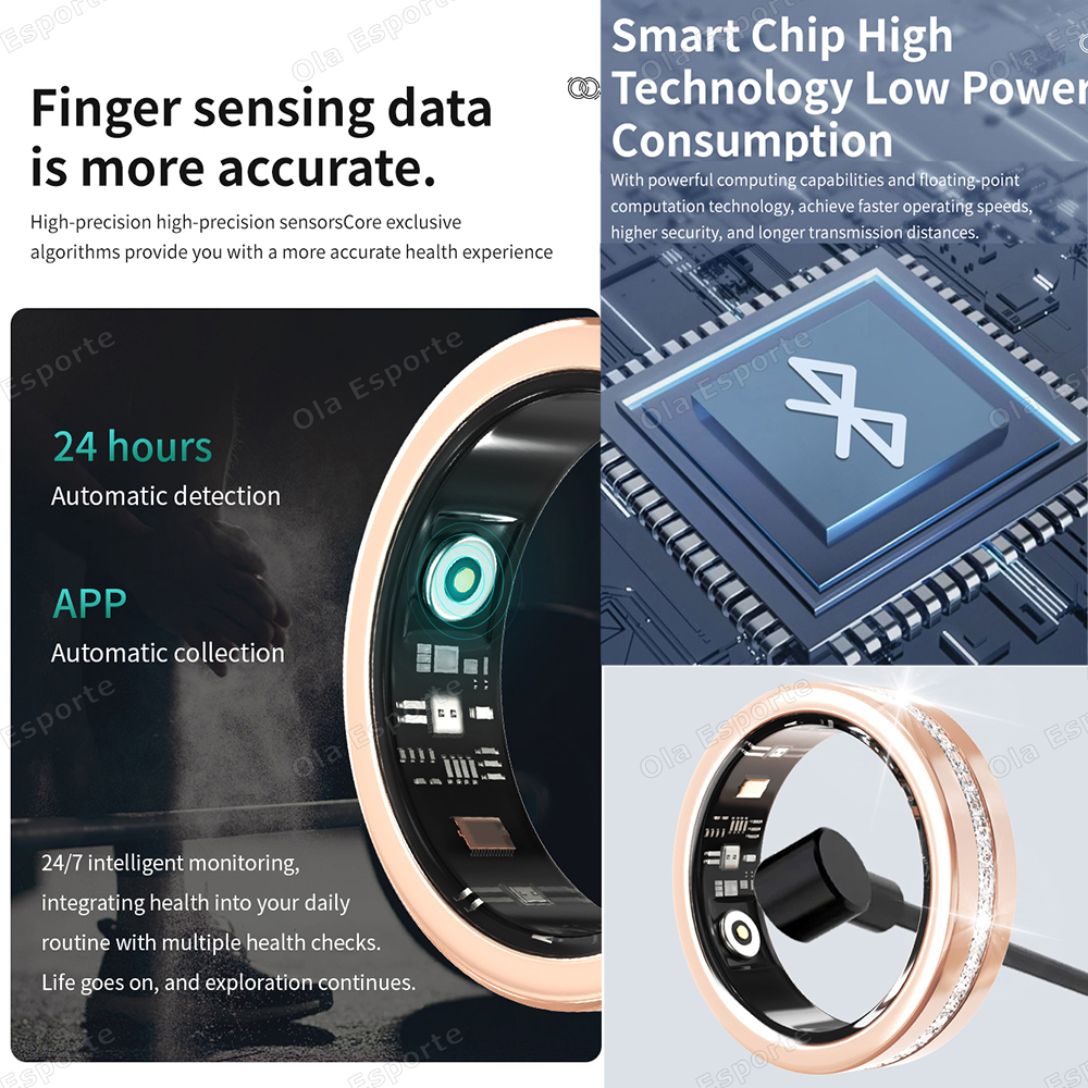 2026 New Smart Ring Lady Heart - Daith Heart Ring recensie en prijs