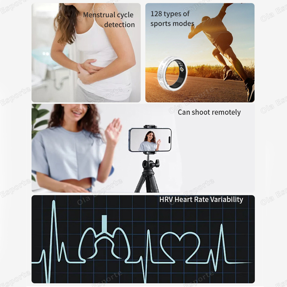 2026 New Smart Ring Lady Heart - Daith Heart Ring recensie en prijs