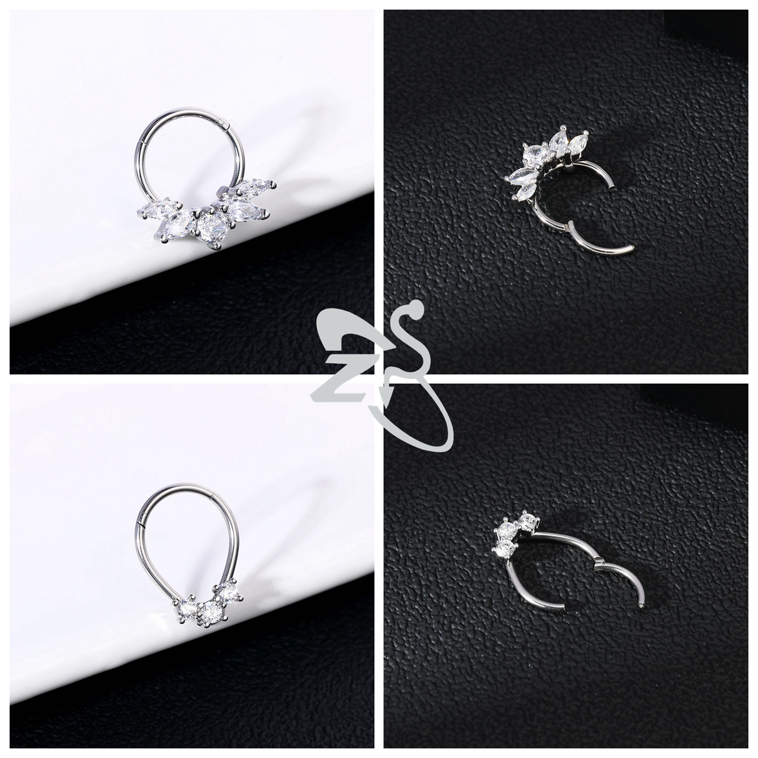 ZS 1 Piece Cute 16G Stainless  - Zs Body Jewelry recensie en prijs