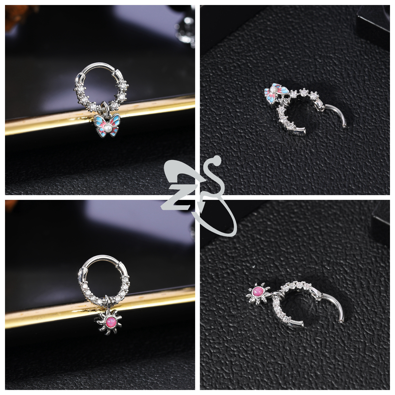 ZS 1 Piece Cute 16G Stainless  - Zs Body Jewelry recensie en prijs