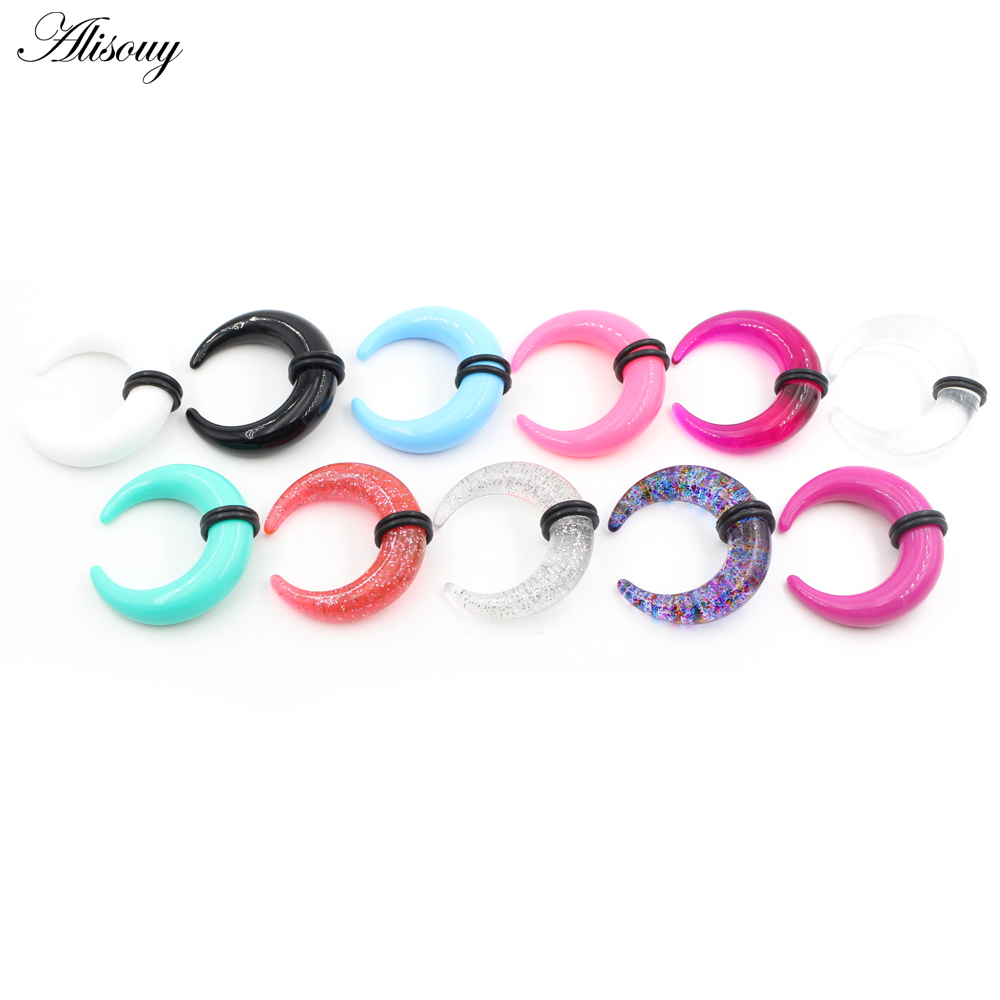 2pcs Acrylic C Sahpe Buffalo H - Septum Clicker Ring recensie en prijs