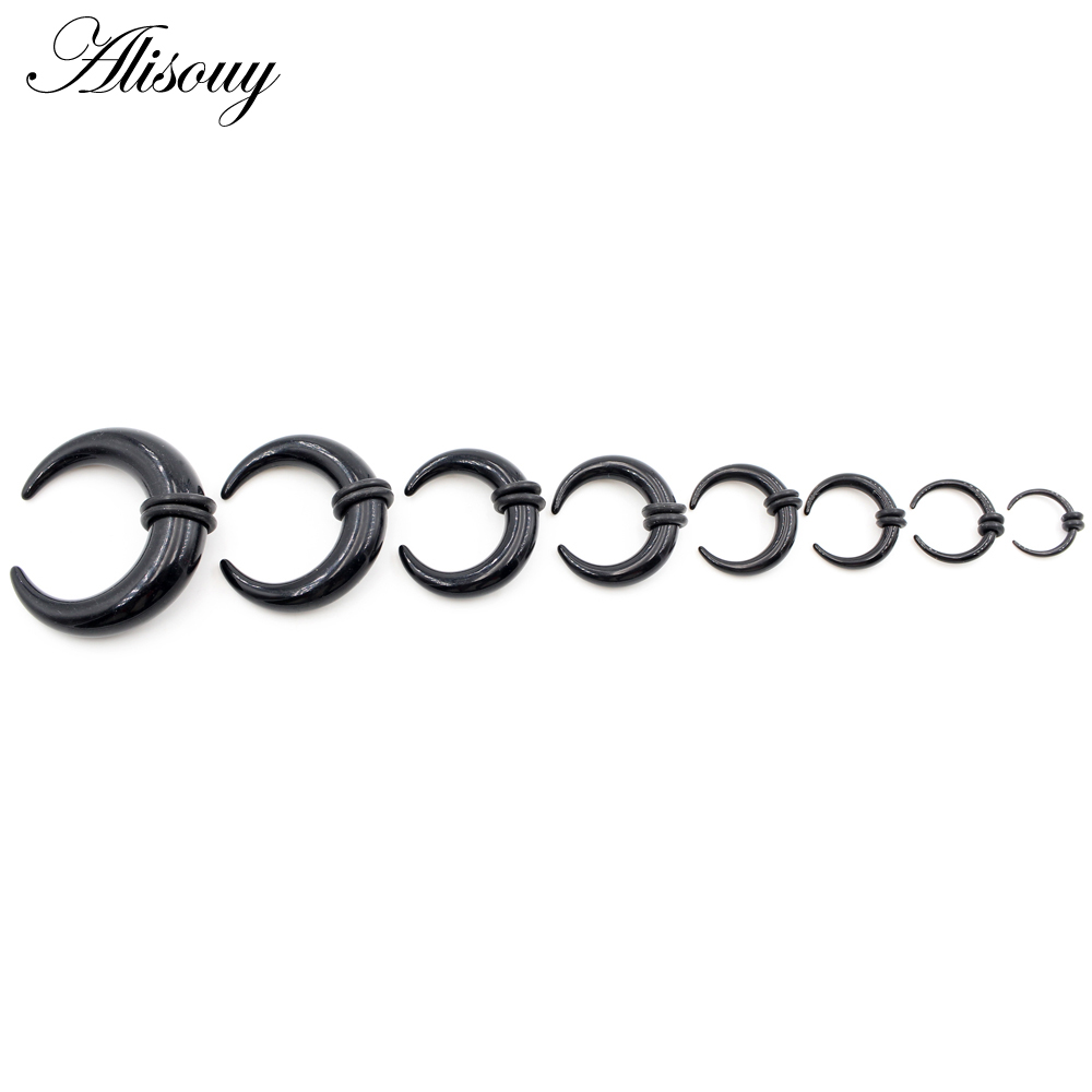 2pcs Acrylic C Sahpe Buffalo H - Septum Clicker Ring recensie en prijs