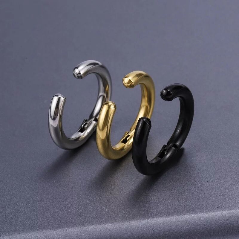 2/6Pcs Fake Huggie Hoop Earrin - Body Jewelry Ear recensie en prijs