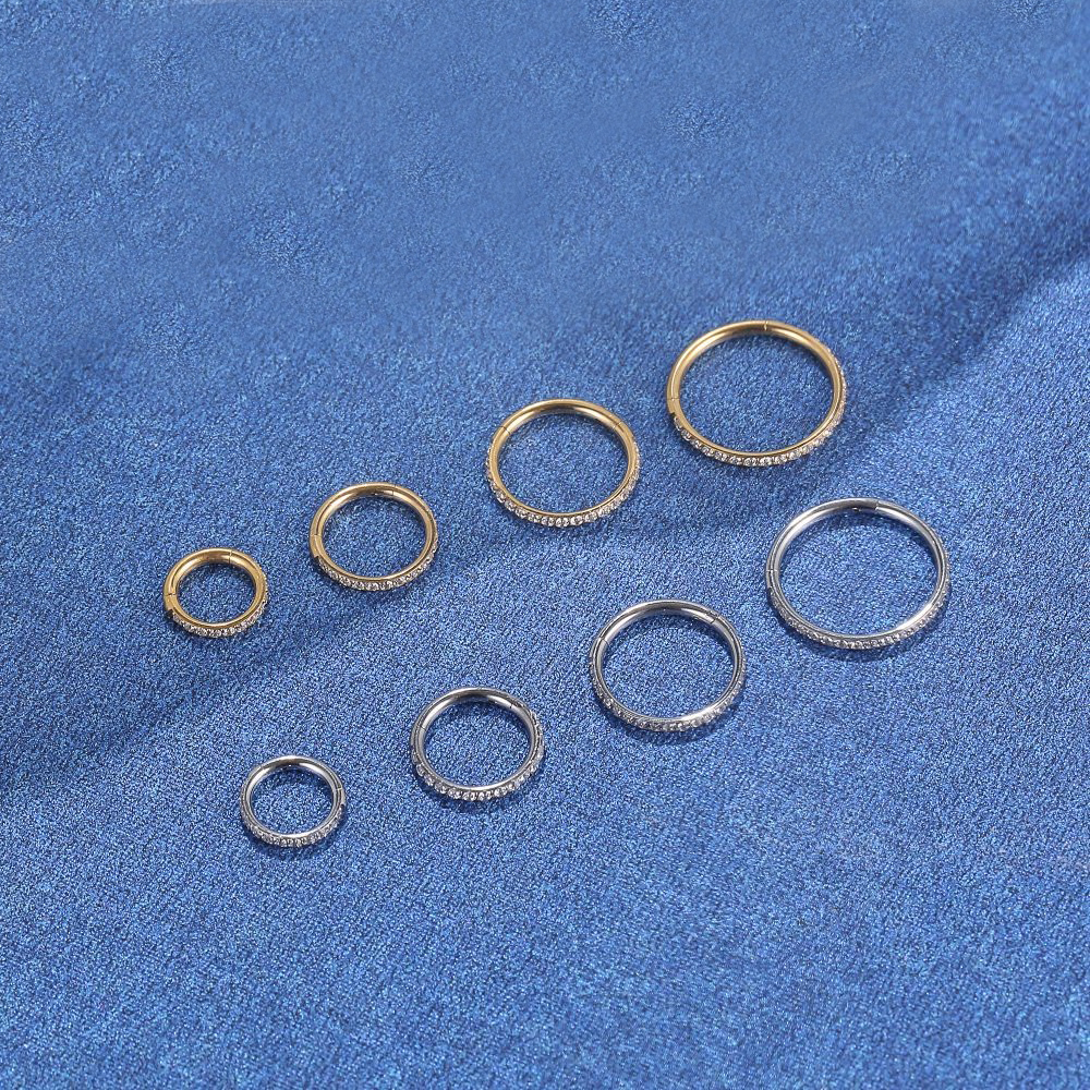 F136 Titanium Nose Ring Implan - Septum Clicker Ring recensie en prijs