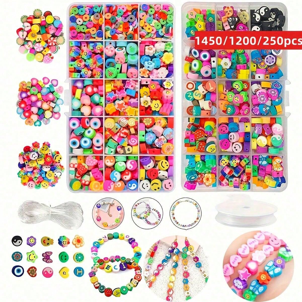 1450/1200/250pcs Polymer Clay  - Body Jewelry Organizer recensie en prijs