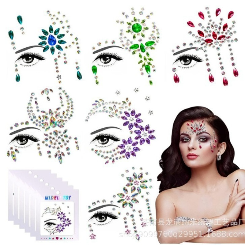 Acrylic Resin Face Gems Rhines - Body Jewelry Tattoo recensie en prijs