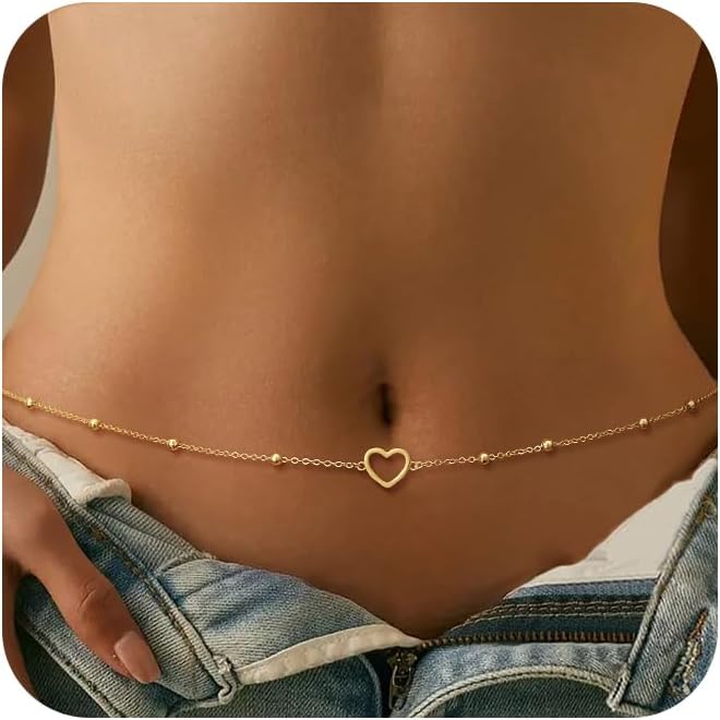 CHESKY Waist Beads for Women,  - Body Jewelry Gold Plated recensie en prijs