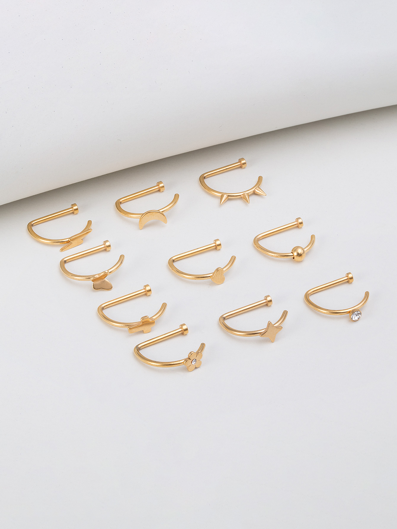 1pc Weld Rivet Butterfly D Sha - Septum Clicker Ring recensie en prijs