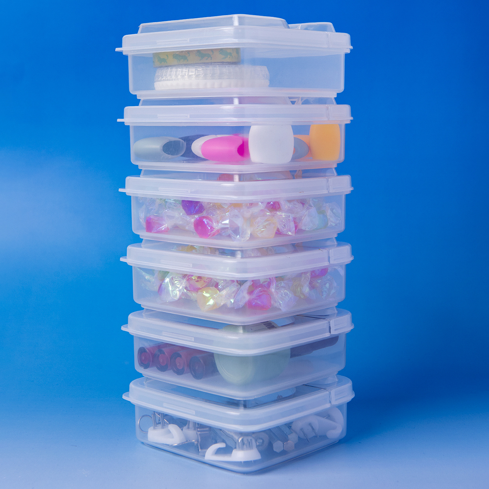 1/2/3PC Transparent plastic fl - Body Jewelry Organizer recensie en prijs