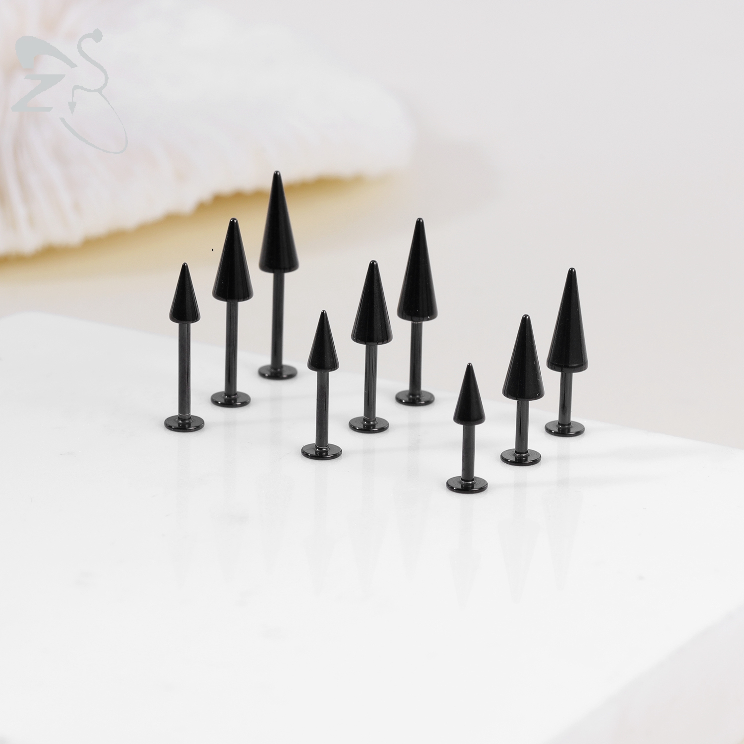 ZS 3pcs/lot 16g Cone Spike Lab - Zs Body Jewelry recensie en prijs