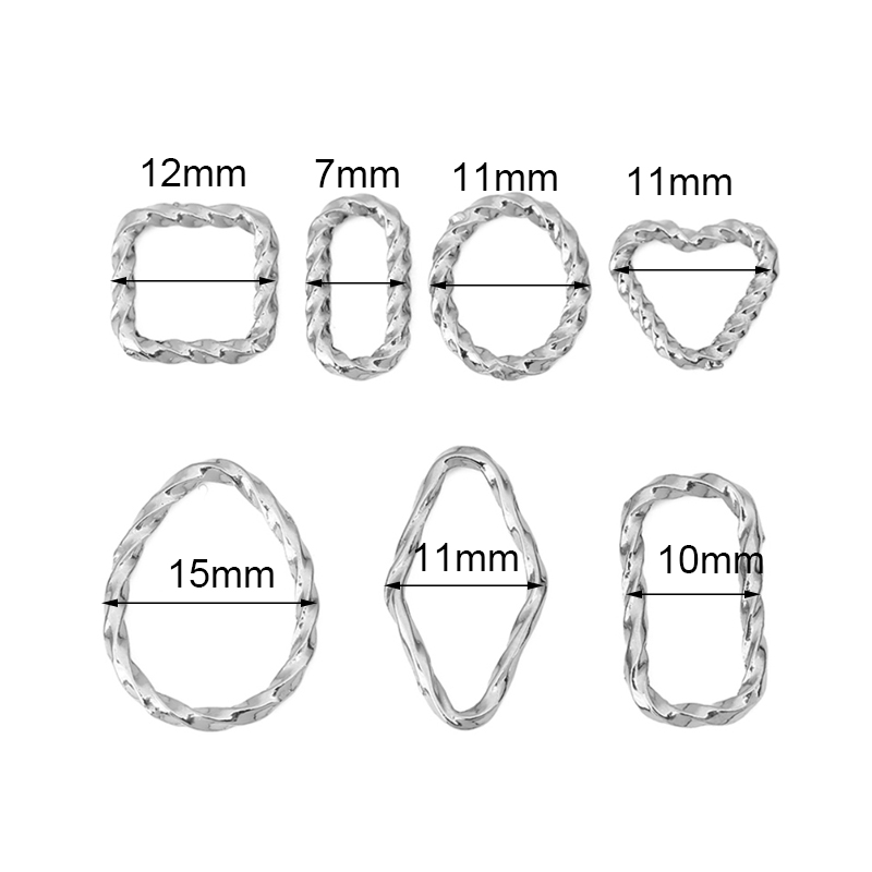 10pcs Stainless Steel Closed T - Daith Heart Ring recensie en prijs